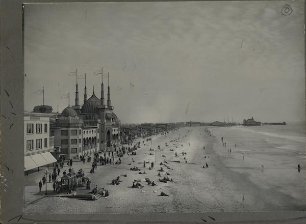 Beach Scene, Ocean Park Rare Original Photograph Layout Board Venice California