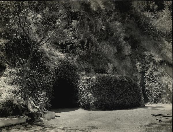 Entrance to Cresta Blanca Wine Tunnel Rare Original Photograph Livermore California