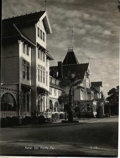 Hotel Del Monte Rare Original Photograph Monterey California