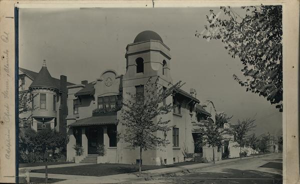 Adelphian Club House Rare Original Photograph Alameda California