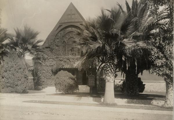 All Saints Episcopal Church Rare Original Photograph Pasadena California