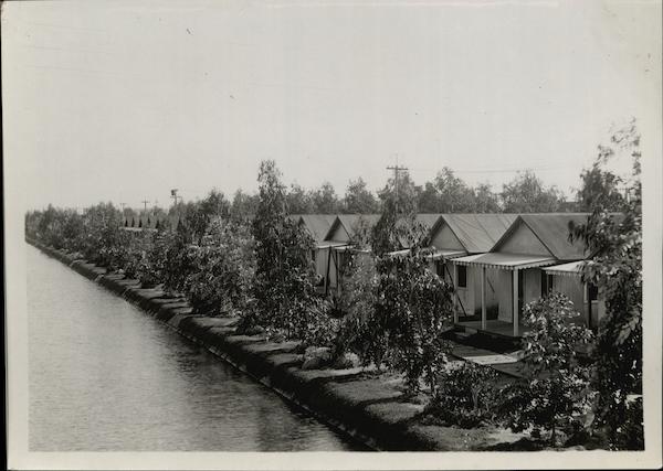 Cottages Rare Original Photograph Venice California