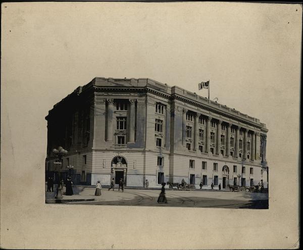 Post Office Rare Original Layout Board Los Angeles California