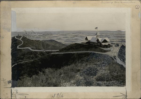 Summit, Lookout Mountain Inn Rare Original Photograph Los Angeles California