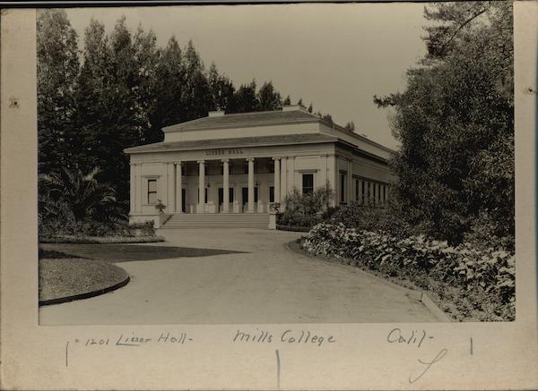 Mills College - Lisser Hall Oakland California