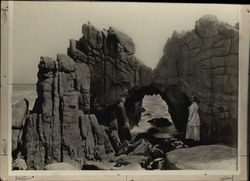 Natural Bridge Rare Original Photograph Pacific Grove, CA Original Photograph Original Photograph Original Photograph