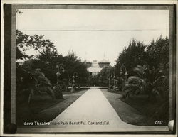 Idora Theater, Idora Park Beautiful Oakland, CA Original Photograph Original Photograph Original Photograph