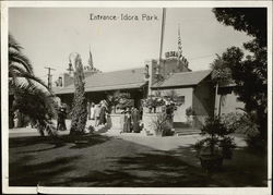 Idora Park - Entrance Oakland, CA Original Photograph Original Photograph Original Photograph