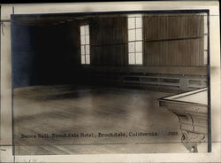 Dance Hall, Brookdale Hotel California Original Photograph Original Photograph Original Photograph