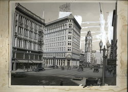 View of One Times Square Oakland, CA Original Photograph Original Photograph Original Photograph