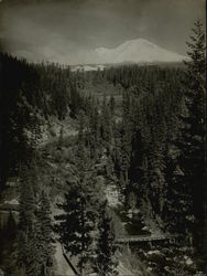 Mt. Shasta From Sacramento River Canon, CA Original Photograph Original Photograph Original Photograph