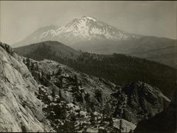 Mt. Shasta from the Crags Original Photograph