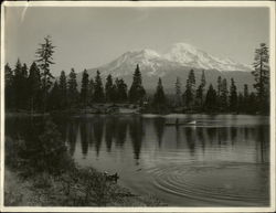 Reservoir Lake and Mt. Shasta Mount Shasta, CA Original Photograph Original Photograph Original Photograph