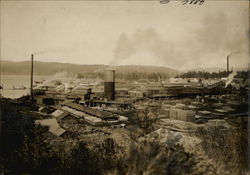 Coeur D'Alene Lumber Plant Original Photograph