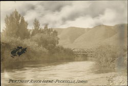 Portneuf River Scene Pocatello, ID Original Photograph Original Photograph Original Photograph