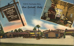 Huntington Lodge San Gabriel, CA Postcard Postcard Postcard