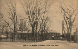 Old Glass Words, Sandwich Cape Cod, MA Postcard Postcard Postcard