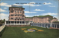 Hotel Brighton and Park Postcard