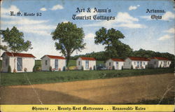 Art & Anna's Cottages Postcard