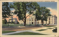 Virginia Military Institute, The West Point of the South Lexington, VA Postcard Postcard Postcard