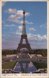 Eiffel Tower Postcard