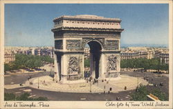 Arc de Triomphe Postcard