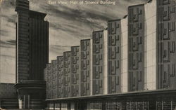 Hall of Science Building - East View 1933 Chicago World Fair Postcard Postcard Postcard