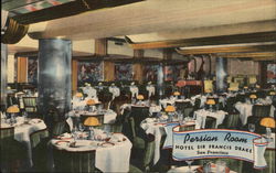 Persian Room, Hotel Sir Francis Drake San Francisco, CA Postcard Postcard Postcard