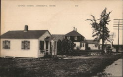 Clyde's Cabins Postcard