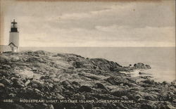 Moosepeak Light, Mistake Island Postcard