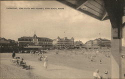 Fairmount, York Plaza and Young's York Beach, ME Postcard Postcard Postcard