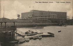 The New Marshall House York harbor, ME Postcard Postcard Postcard