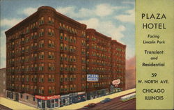 Plaza Hotel Postcard