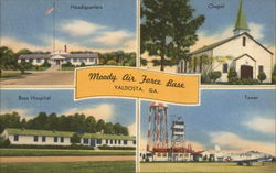 Moody Air Force Base Postcard