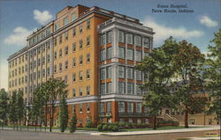 Union Hospital Terre Haute, IN Postcard Postcard Postcard