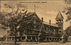 Woodstock Inn Vermont Postcard Postcard Postcard