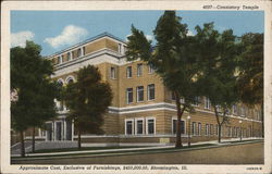 Consistory Temple Postcard