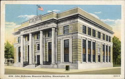 John McBarnes Memorial Building Bloomington, IL Postcard Postcard Postcard