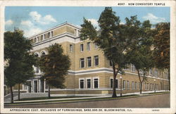 New Consistory Temple Postcard