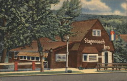 Stagecoach Inn, One of Colorado's Internationally Known Restaurants Postcard