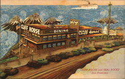 The Cliff House and Seal Rocks San Francisco, CA Postcard Postcard Postcard