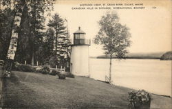 Whitloc Light, St. Croix River Postcard