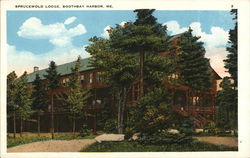 Sprucewold Lodge Postcard