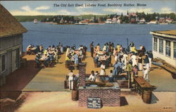 The Old Salt Shed, Lobster Pond Postcard