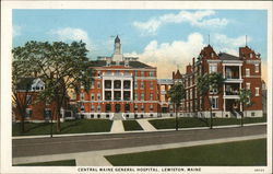 Central Maine General Hospital Lewiston, ME Postcard Postcard Postcard