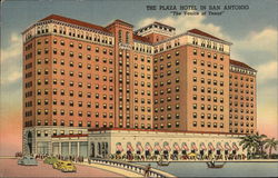 The Plaza Hotel, "The Venice of Texas" San Antonio, TX Postcard Postcard Postcard