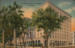 Senator Hotel Sacramento, CA Postcard Postcard Postcard