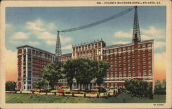 Atlanta Biltmore Hotel Georgia Postcard Postcard Postcard