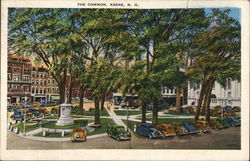 The Common Keene, NH Postcard Postcard Postcard