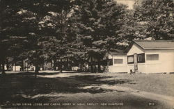 Silver Spring Lodge and Cabins Postcard